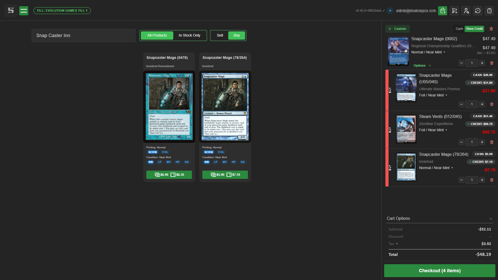 Buy & Sell in One Transaction